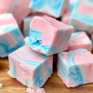 Cotton Candy Fudge