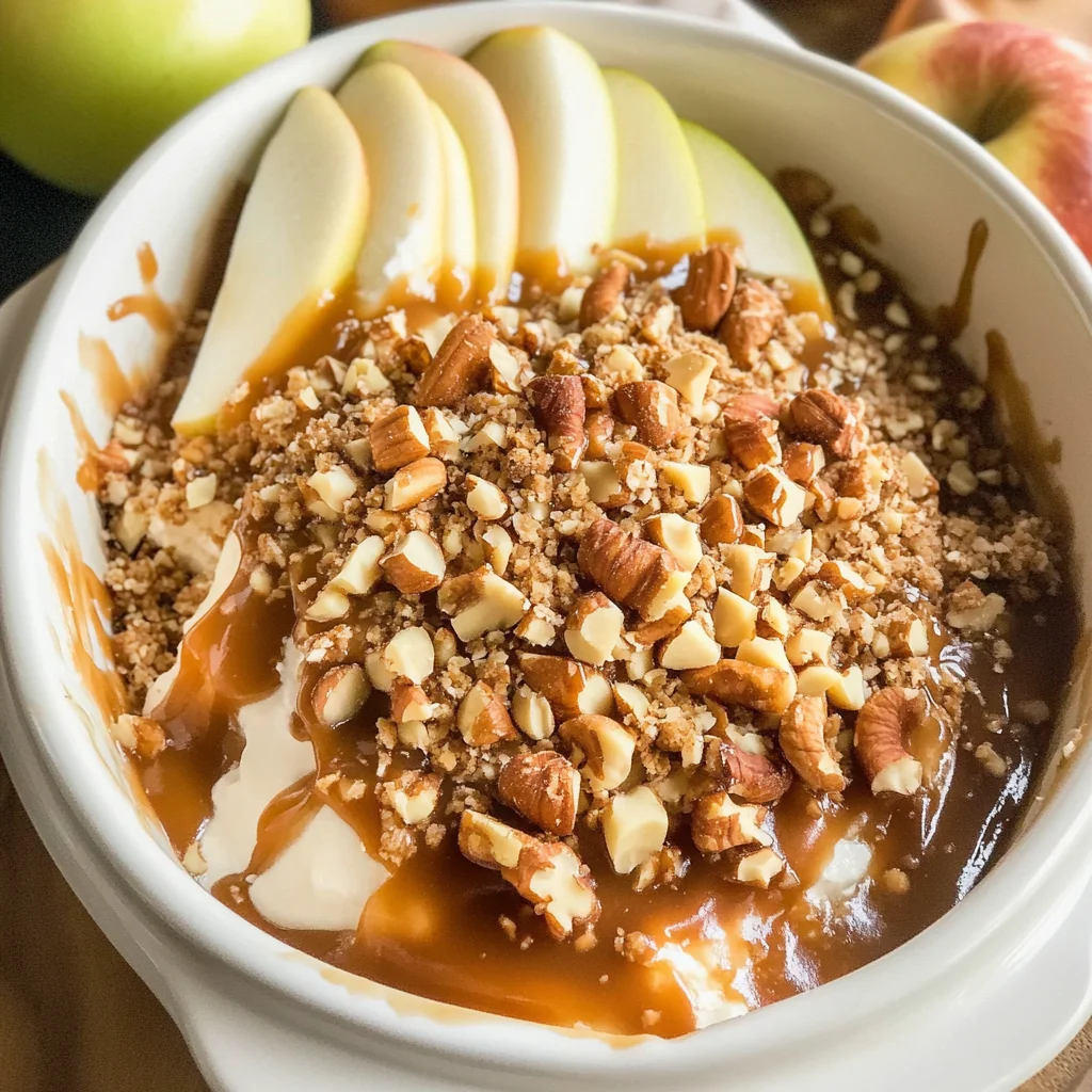 Cream Cheese Caramel Apple Dip