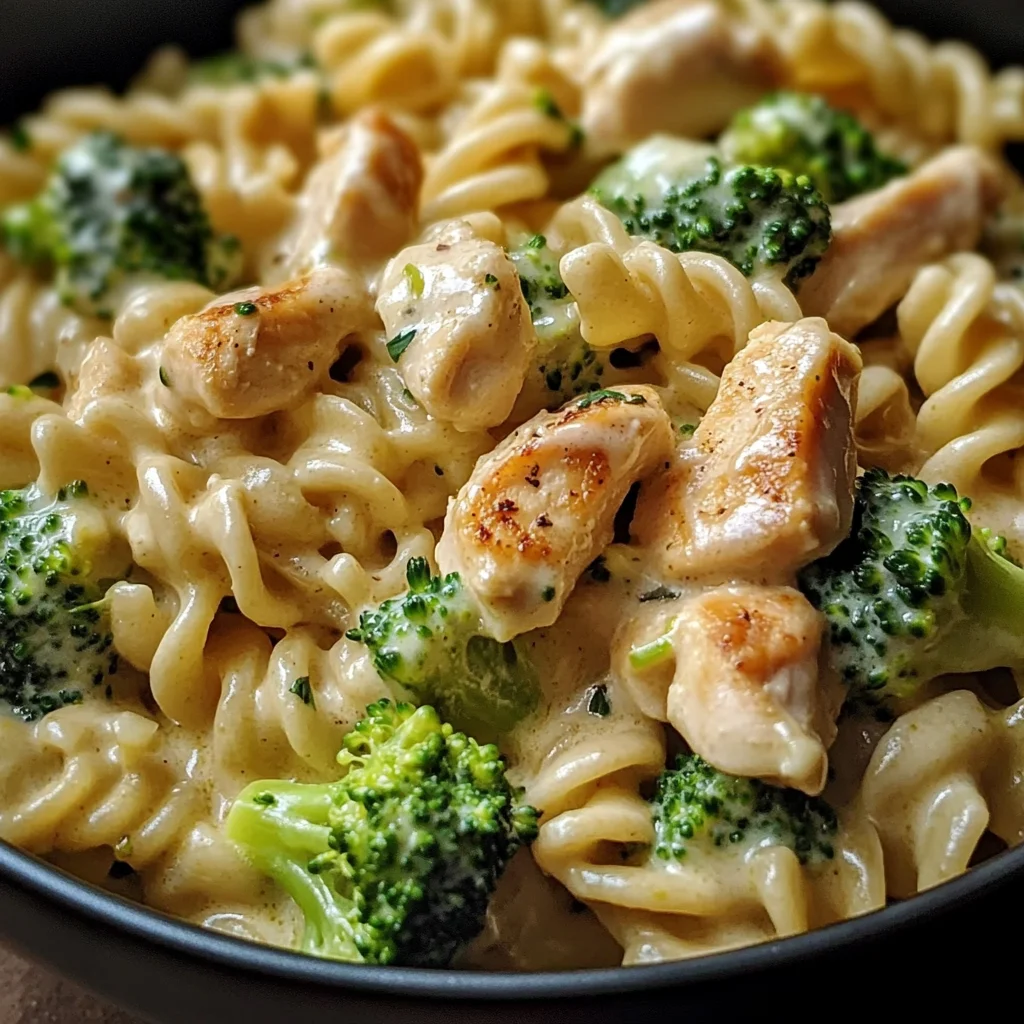 Creamy Chicken & Broccoli Pasta