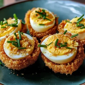 Fried Deviled Eggs