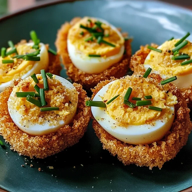 Fried Deviled Eggs