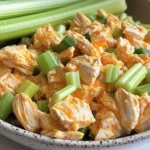 High Protein Buffalo Chicken Salad (Healthy, Easy)