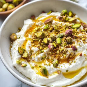 Honey and Pistachio Whipped Feta Dip