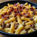 Loaded Bacon Cheeseburger Pasta