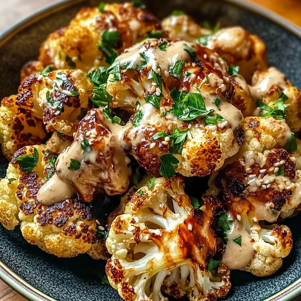 Moroccan Cauliflower with Tahini-Honey: An Incredible Ultimate Recipe