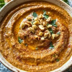 Muchicken hammara Recipe (Roasted Red Pepper and Walnut Dip)