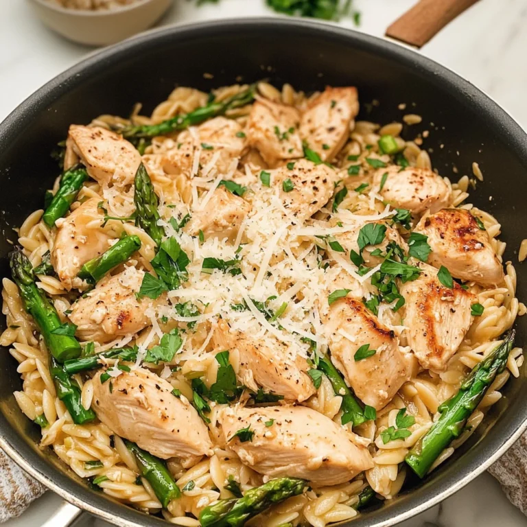 One Pot Chicken Orzo