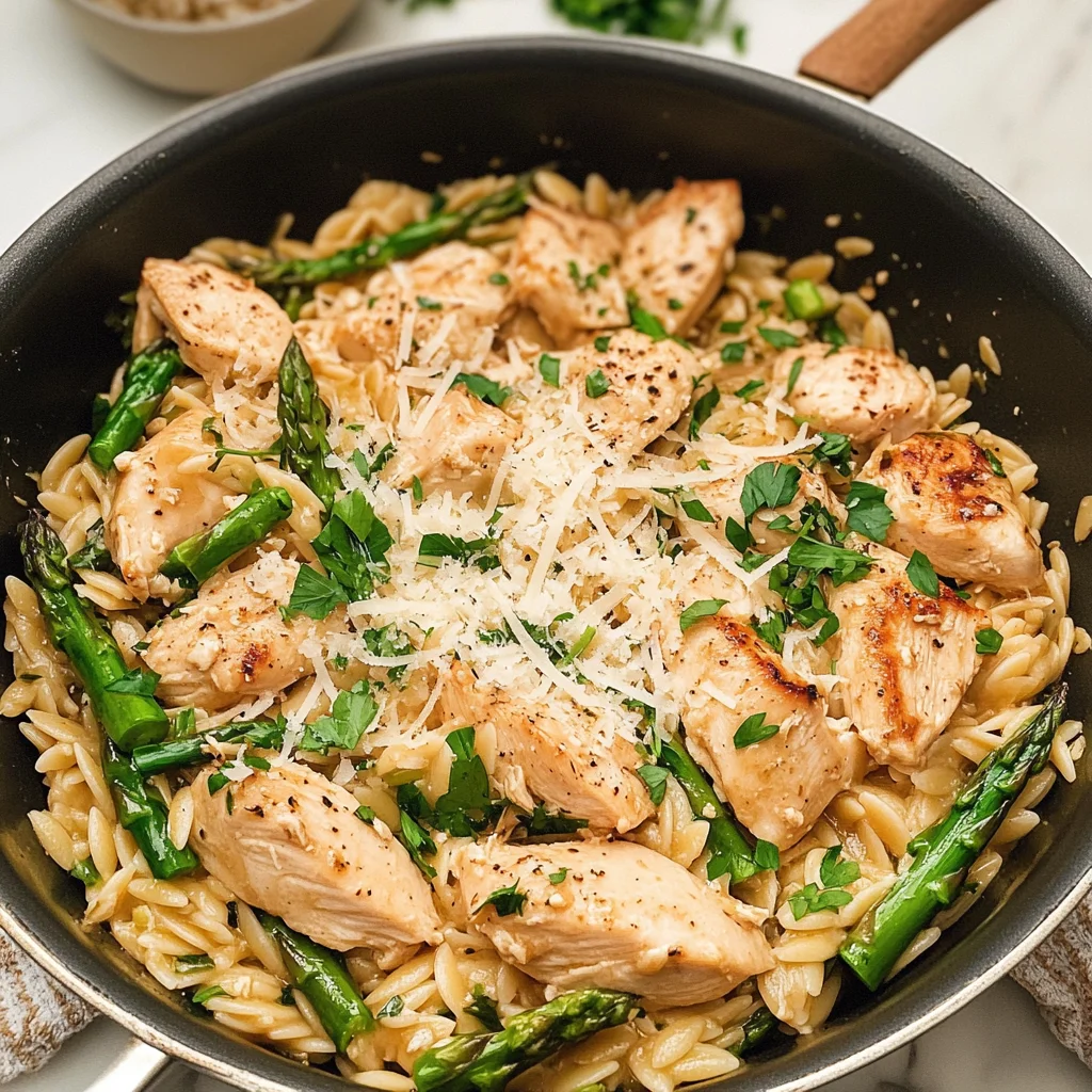 One Pot Chicken Orzo