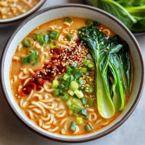 Peanut Butter Miso Ramen