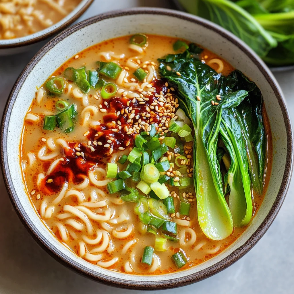 Peanut Butter Miso Ramen