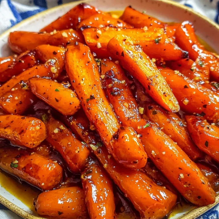 Roasted Carrots (With Hot Honey Glaze)