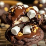 Rocky Road Chocolate Fudge Cookies