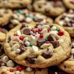 Winter Wonderland Chocolate Chip Christmas Cookies