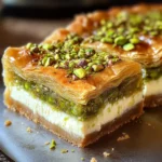 Baklava Pistachio Cheesecake
