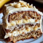 Banana Bread Cake with Cream Cheese Frosting
