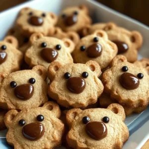 Brown Butter-Maple Shortbread Bear Cookies