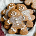Chewy Gingerbread Man Cookies