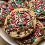 Chocolate Chip Christmas Cookies