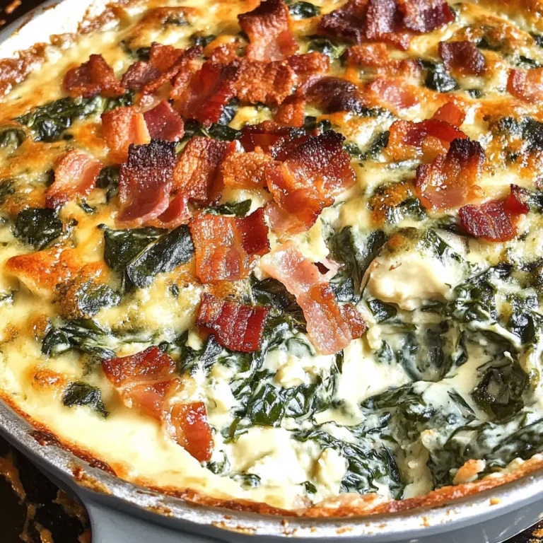 Creamed Spinach Bake