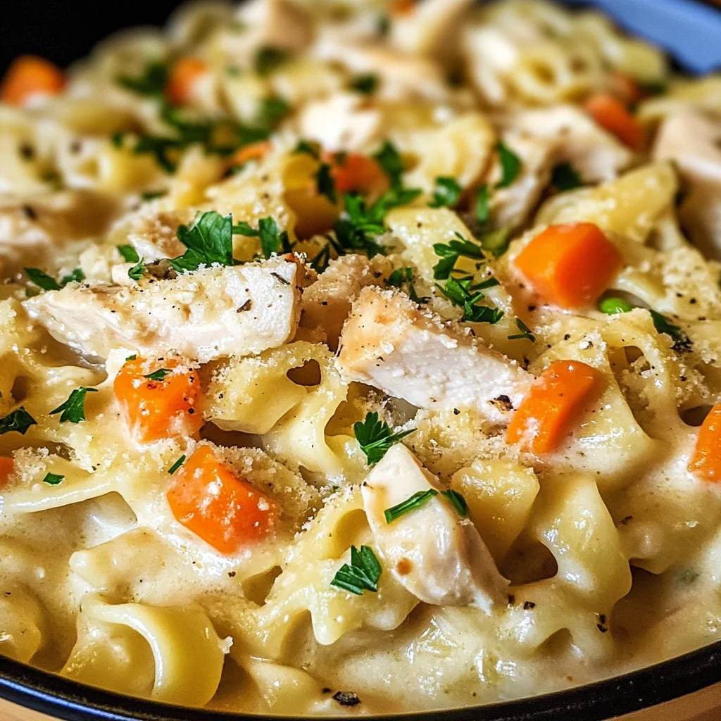 Creamy Chicken Pot Pie Pasta