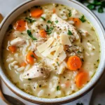 Creamy Chicken and Rice Soup