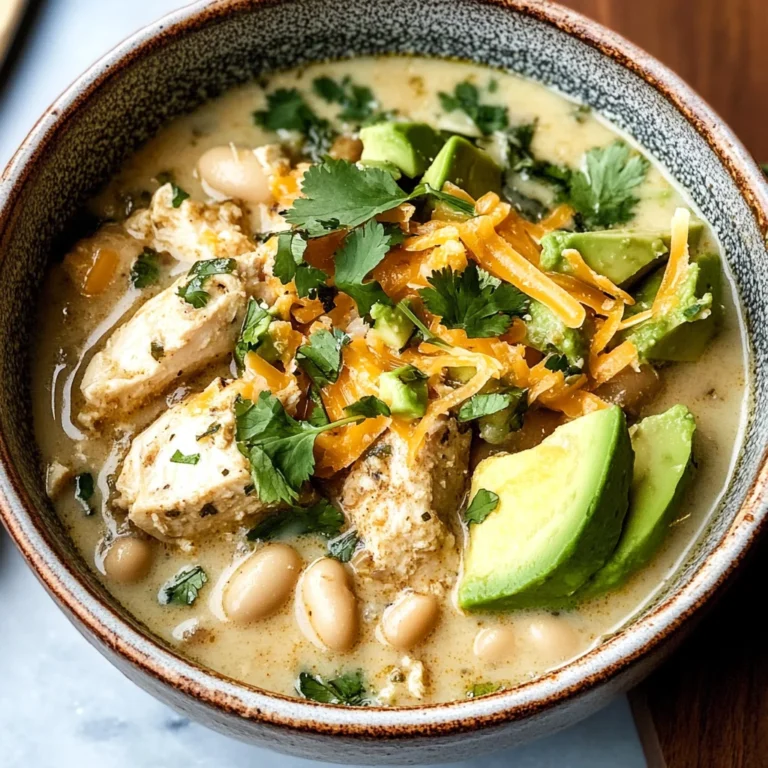 Creamy White Chicken Chili