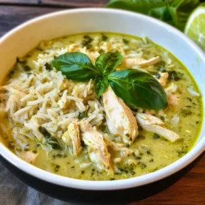 Crock Pot Thai Ginger Chicken Soup
