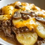 Crockpot chicken hamburger Potato Casserole