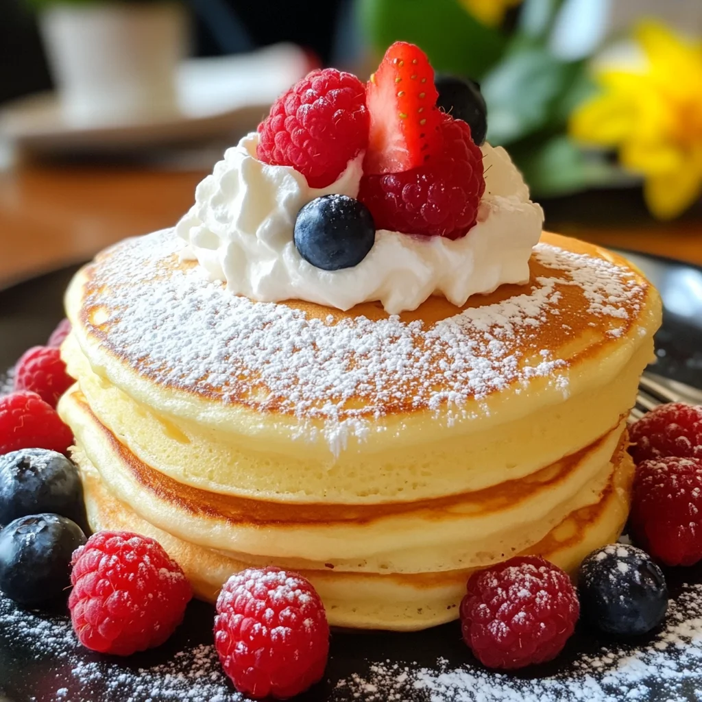 Fluffy Japanese Soufflé Pancakes: A Breakfast Masterpiece