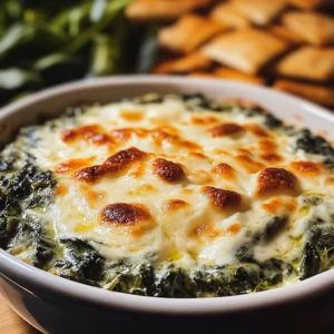 Irresistible Hot Spinach Dip Recipe