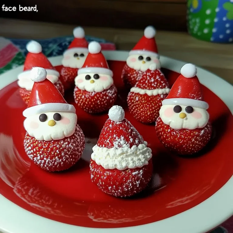 Mini Strawberry Santas
