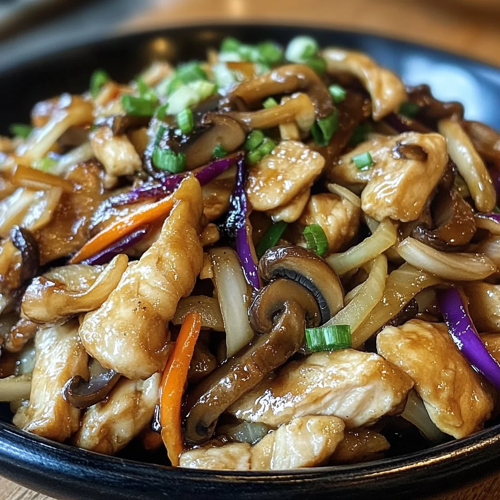 Moo Shu Chicken Recipe
