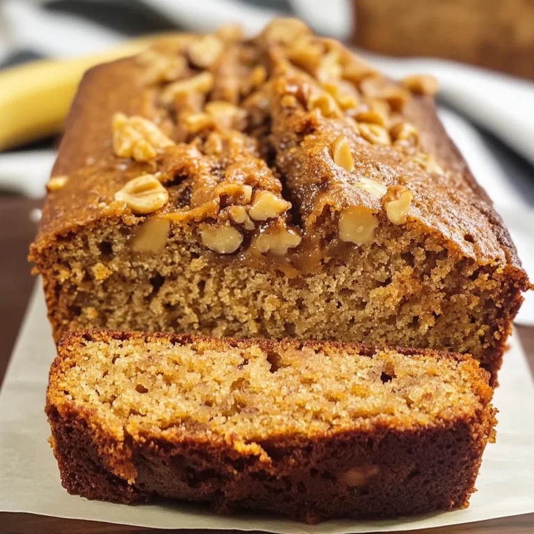 Peanut Butter Banana Bread