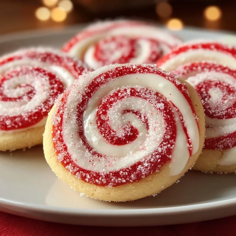 Peppermint Swirl Cookies