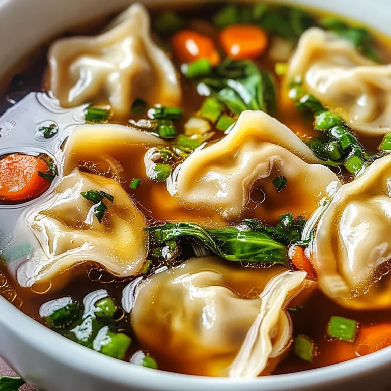 Potsticker Soup