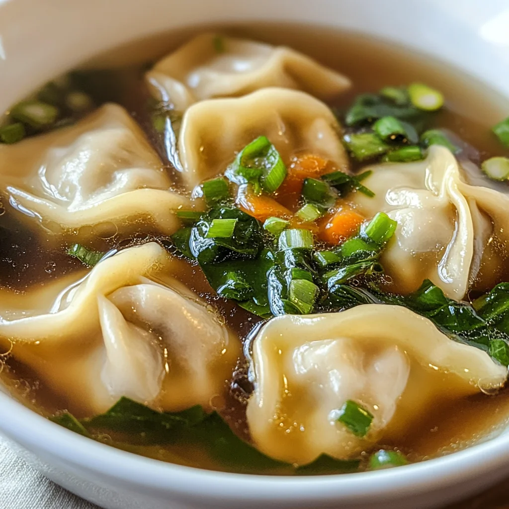 Potsticker Soup: A Comforting Delight