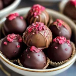 Raspberry Chocolate Truffles