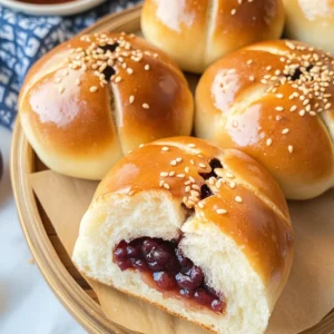 Red Bean Milk Buns