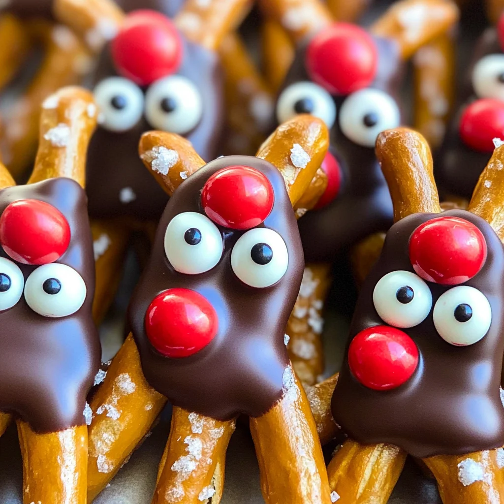 Reindeer Pretzels