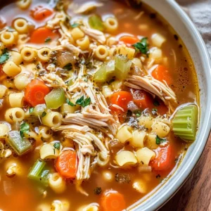 Sicilian Chicken Soup
