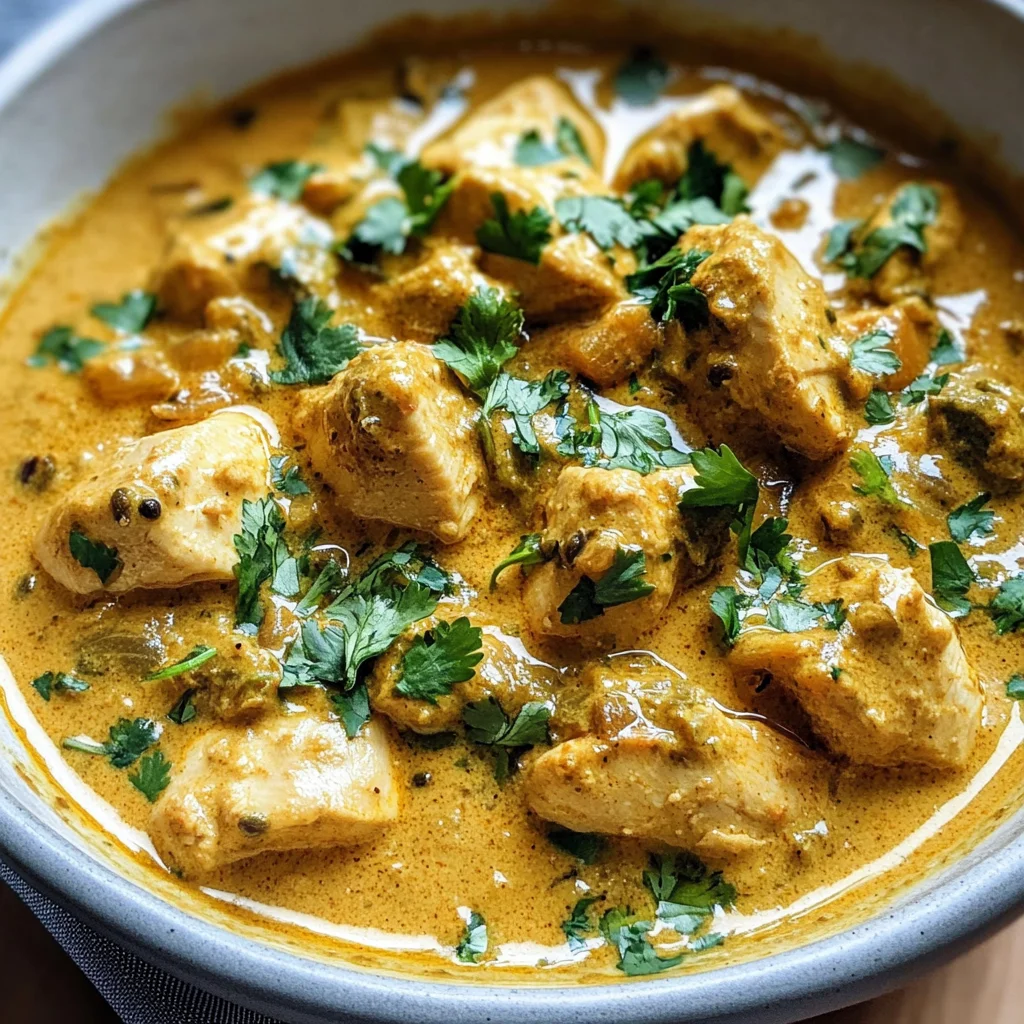 Slow Cooker Chicken Korma Recipe