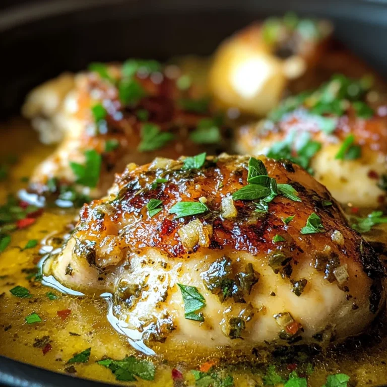 Slow Cooker Garlic Butter Chicken