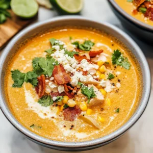 Slow Cooker Mexican Street Corn Soup