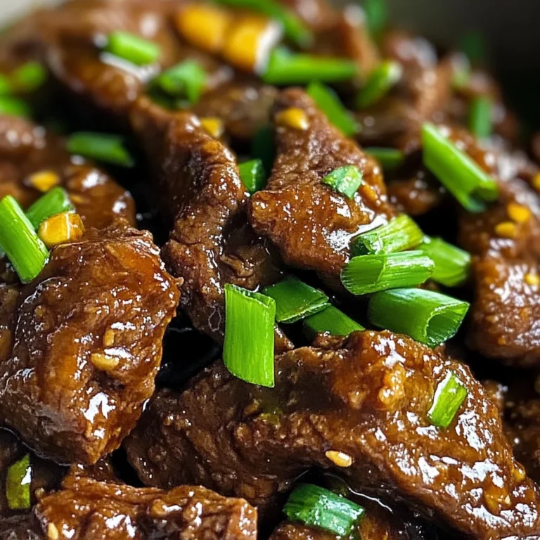 Slow Cooker Mongolian Beef