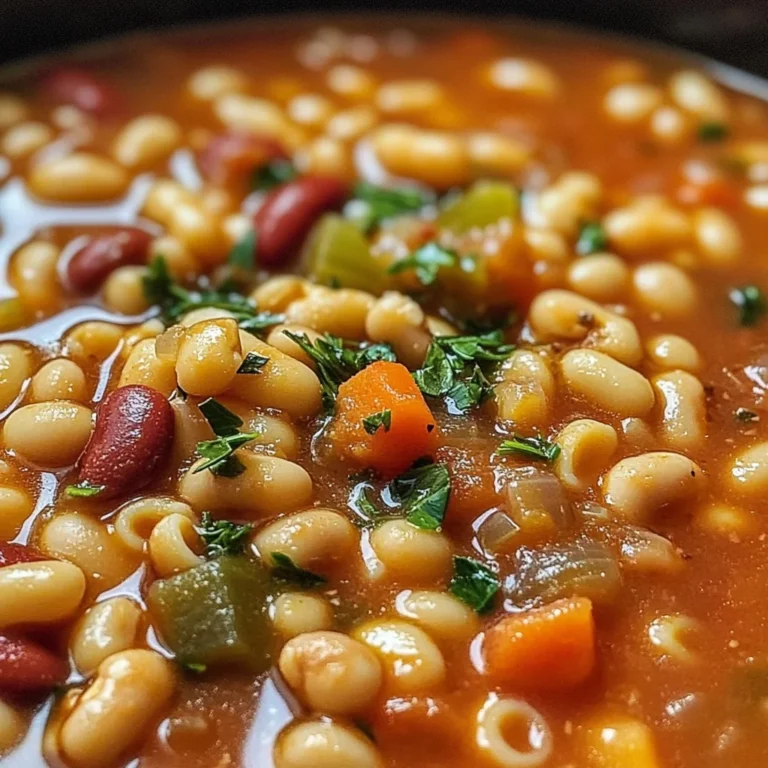 Slow Cooker Pasta E Fagioli Soup Recipe