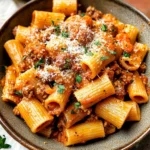 Slowly Simmered Italian Sausage Ragu (Stovetop, Slow Cooker, Instant Pot)