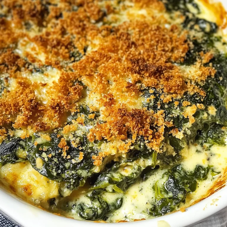 Spinach Rockefeller Casserole