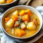 Tasty Roasted Winter Vegetable Soup