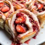 Vegan Strawberry Sweet Rolls