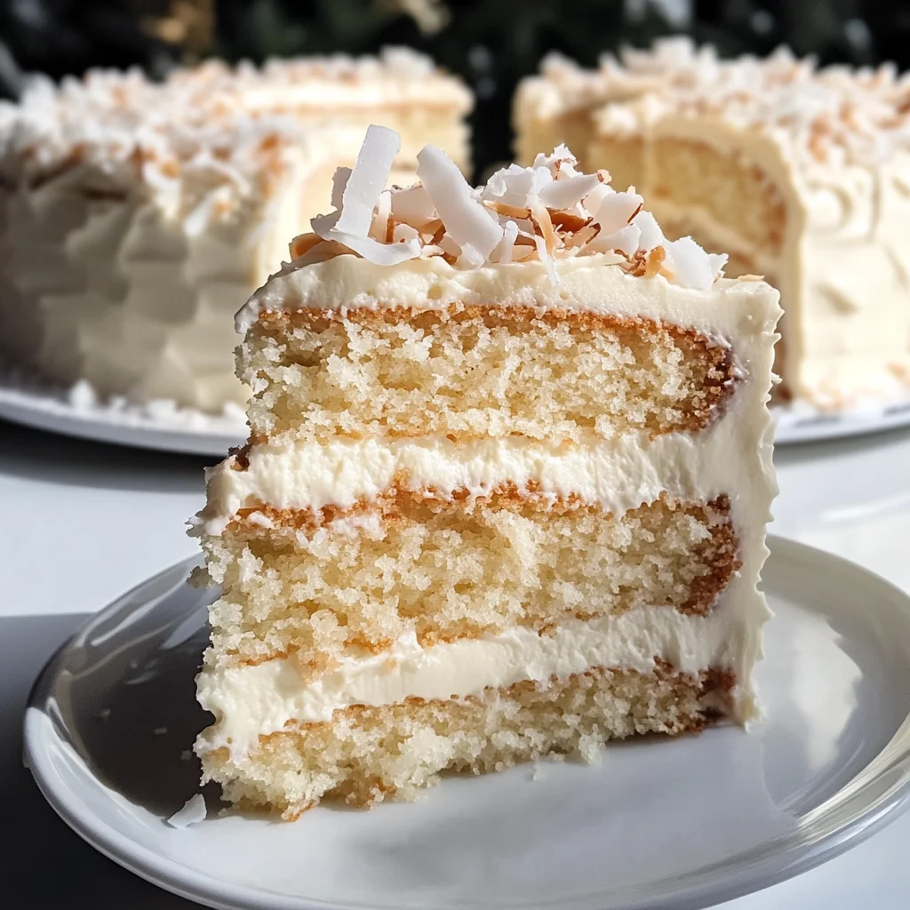 Winter Wonderland White Chocolate Cake